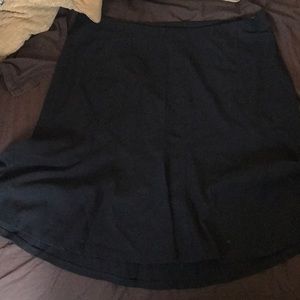 Black skirt